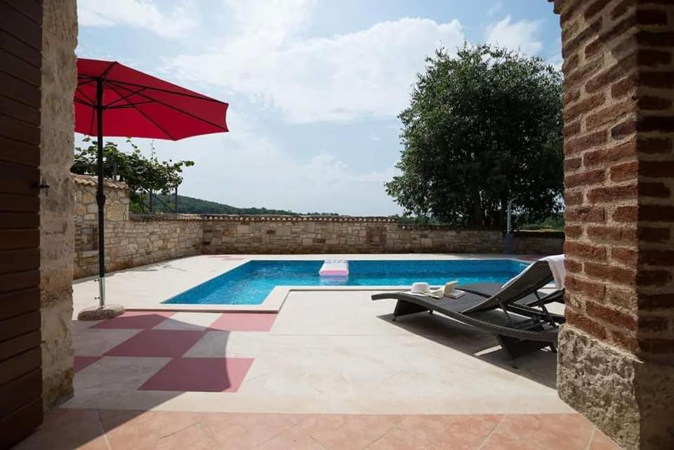 Porec Villa Luna With Pool Экстерьер фото